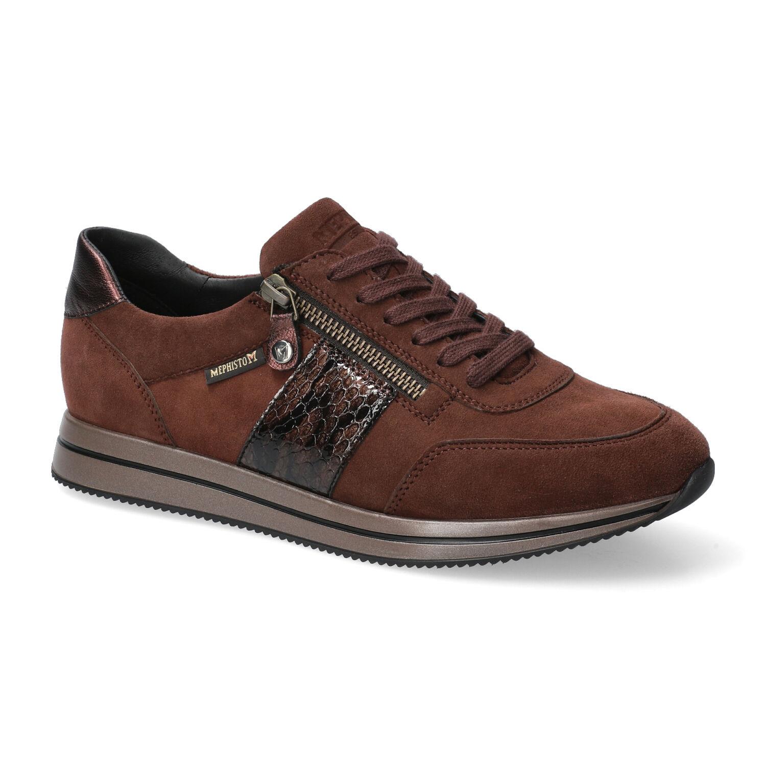 lacets femme modèle Louma chataigne - Mephisto